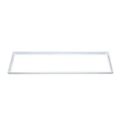 Kit Saillie pour Dalle LED Aluminium Blanc 1200x300mm