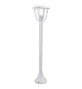 Lanterne Blanche sur Pied Douille E27 IP44 Hauteur 95cm