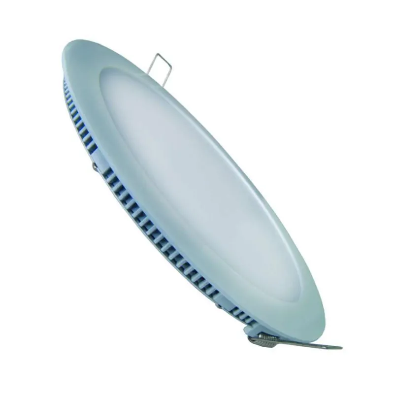 Spot LED encastrable extra plat 11W Gris - Blanc du Jour 6000K