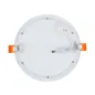 Spot LED encastrable extra plat 24W Blanc - Blanc Chaud 3000K