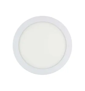 Spot LED encastrable plat 600mm rond 48W Blanc - Blanc du Jour 6000K