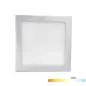 Downlight extrafin carré 6W Gris - Blanc Chaud 3000K