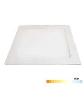 Downlight carré extrafin 12W - Tour Blanc - Blanc du Jour 6000K