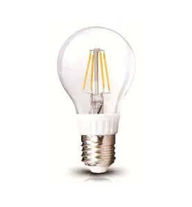 Ampoule LED A60 Filament 6W E27 Blanc Chaud 2700K