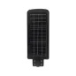 Luminaire LED Urbain Solaire 8W Noir IP65 avec Détecteur + Télécommande