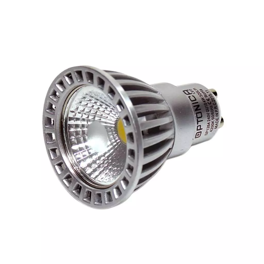 Petite ampoule GU10 LED - 5W compatible avec variateur