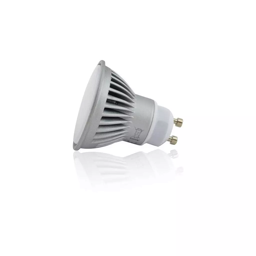 Spot orientable et rotatif avec ampoule LED GU10 – 6 W blanc chaud 230 V – Spot  LED encastrable pour mur et plafond [Classe énergétique A+] 