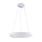 Suspension LED 38W Ronde Blanche Diamètre 45cm Blanc Chaud 3000K