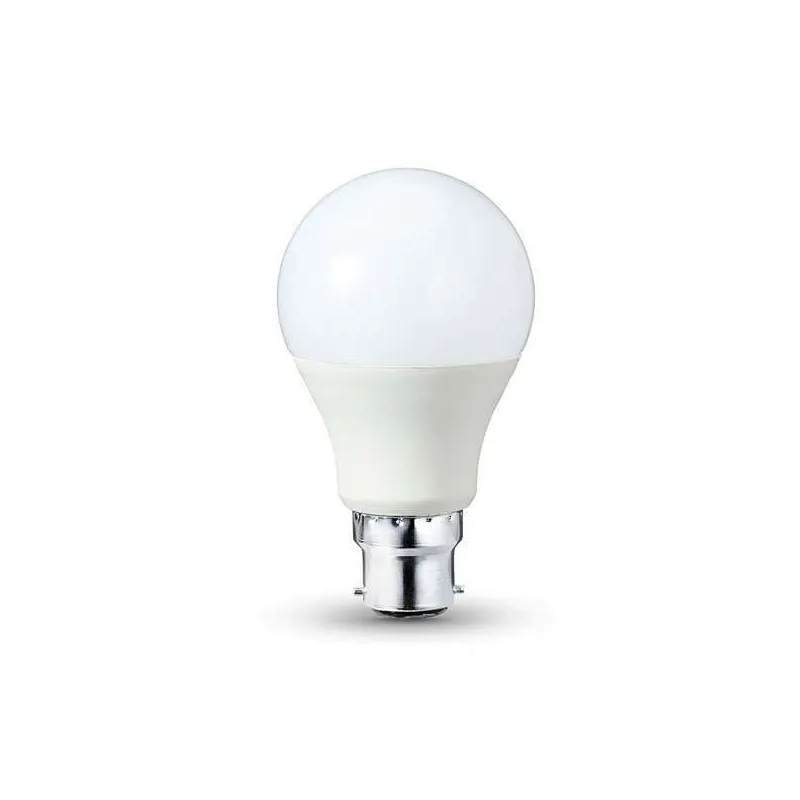 Ampoule B22 9W A60 Équivalent 60W - Blanc du Jour 6000K