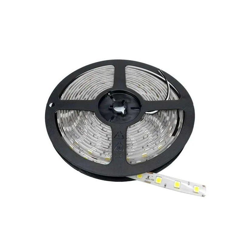 Ruban LED 5m étanche 60LED/m 14,4W/m - Blanc du Jour 6000K