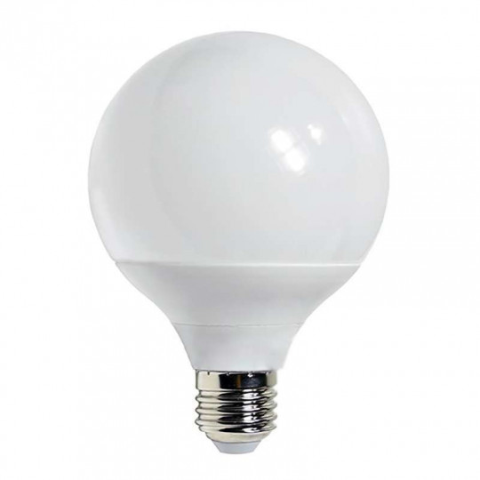 Lot de 10 Ampoules LED SMD E27 A60 9W Blanc chaud CREALYS