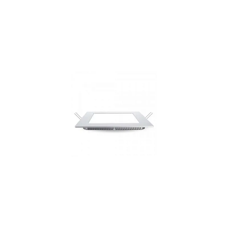 Plafonnier LED Carré Extra Plat 18W 1350lm (144W) 225mmx225mm - Blanc Chaud 2800K