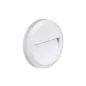 Applique 2W Encastrable LED Extérieure Étanche Ronde Blanche - Blanc Naturel 4200K