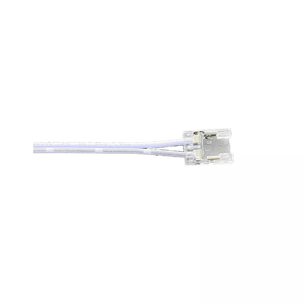 Connecteur joint rigide 90º pour ruban LED COB 230V 8mm