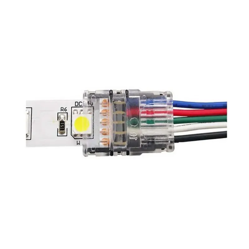 Connecteur Ruban LED 12mm RGB+W vers Fils