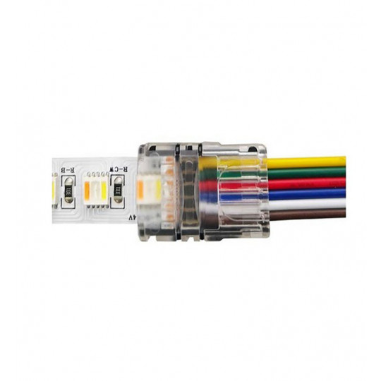 Connecteur RGB Ledstrip étanche 15mm - 4 fils