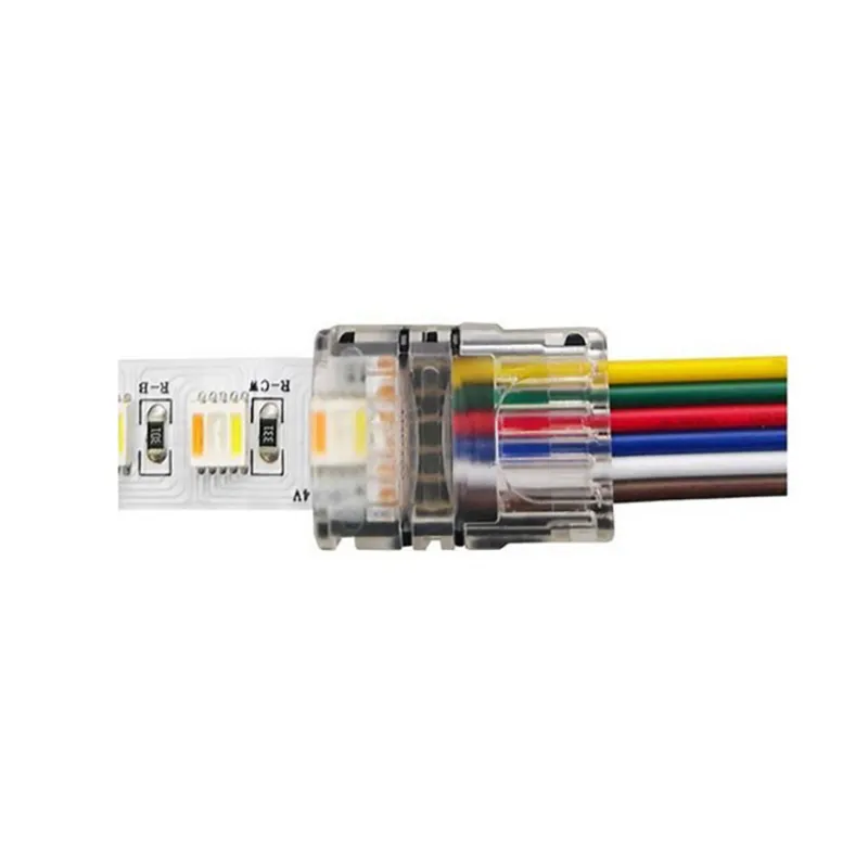 Connecteur Ruban LED 12mm RGB+CCT vers Fils