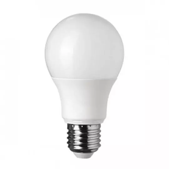 Ampoule LED bulbe E27, 12W 12V-24V AC/DC, blanc chaud 3500°K à 12,50€