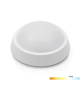 Plafonnier LED Saillie 8W Rond Étanche IP65 650lm (43W) - Blanc Naturel 4500K