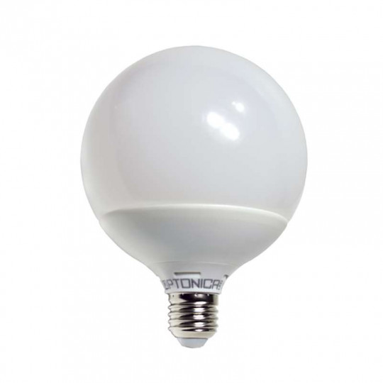 Ampoule E27 globe G120 LED 15W (120W) - Blanc Chaud 2700K