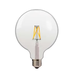 Ampoule E27 globe G125 filament LED 6,5W (50W) Optonica