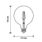 Ampoule E27 Globe G125 Filament LED 6,5W (50W) - Blanc Chaud 2700K