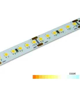 Ruban LED Blanc puissant 60 LED/m 14,4W/m - Blanc du jour 5500K