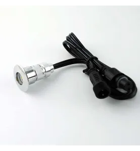 Mini spot LED encastrable rond 0,3W 12V