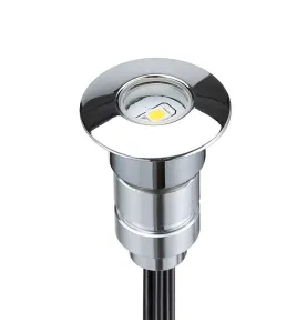 Mini spot LED encastrable rond 0,3W 12V