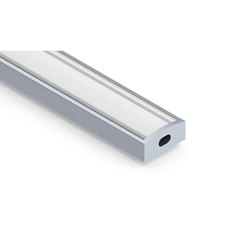 Profilé aluminium plat 7mm SL7 - Longueur 2m