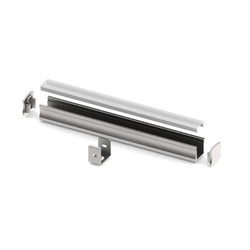 Profilé aluminium standard 15mm SlimLine - Longueur 2m