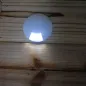 Petit Spot 0,75W LED Noir Encastrable 1 Direction - Lumière Bleu