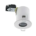 Kit Spot LED RT2012/BBC Finition Blanc GU10 7W  équivalent 50W - Blanc Naturel 4500K