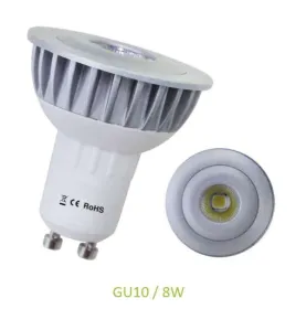 Spot LED GU10 8W équivalent 60W Dichroïque Cobra