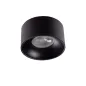 Support de Spot Encastrable Rond Mini RITI GU10 Noir