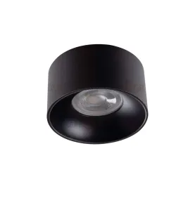 Support de Spot Encastrable Rond Mini RITI GU10 Noir