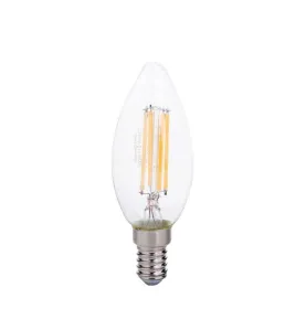 Ampoule LED E14 Filament 6W Équivalent 55W - Blanc Chaud 2700K