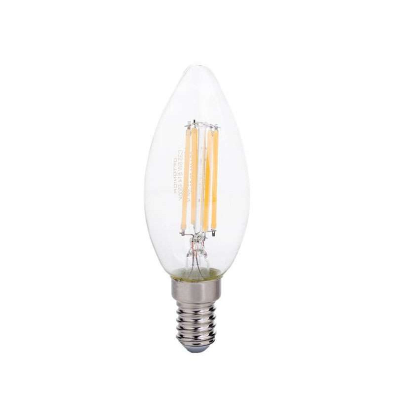 Ampoule Led E14 Filament 6w Équivalent 55w Blanc Du Jour 6000k