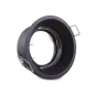 Support de Spot Encastrable Rond Ø85mm Noir