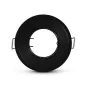 Support de Spot Encastrable Rond Ø82mm Noir