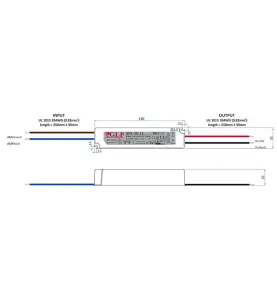 Bloc d'alimentation DC12V LED 35W étanche