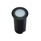 Petit Spot Encastrable 1,5W LED Tour Noir Étanche IP67 - Blanc Chaud 2700K