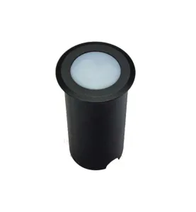 Petit Spot Encastable 1,5W LED tour noir étanche IP67