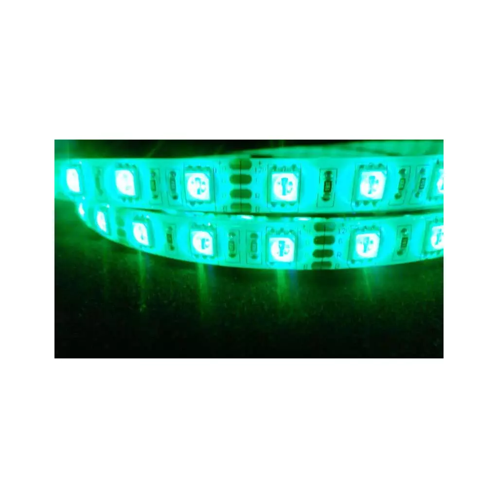Tesfish Ruban LED 12V RGB, 5mm de large ultra fin Bande LED 5M 3535 IP20  120 LEDs/M, Total 600 LEDs Bande Lumineuse LED Super Brillante Néon LED  Lumières de Bande pour Chambre