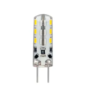 Ampoule LED 1,5W G4 JC 100lm 300° (11W) Ø10 - Blanc Chaud 3000K