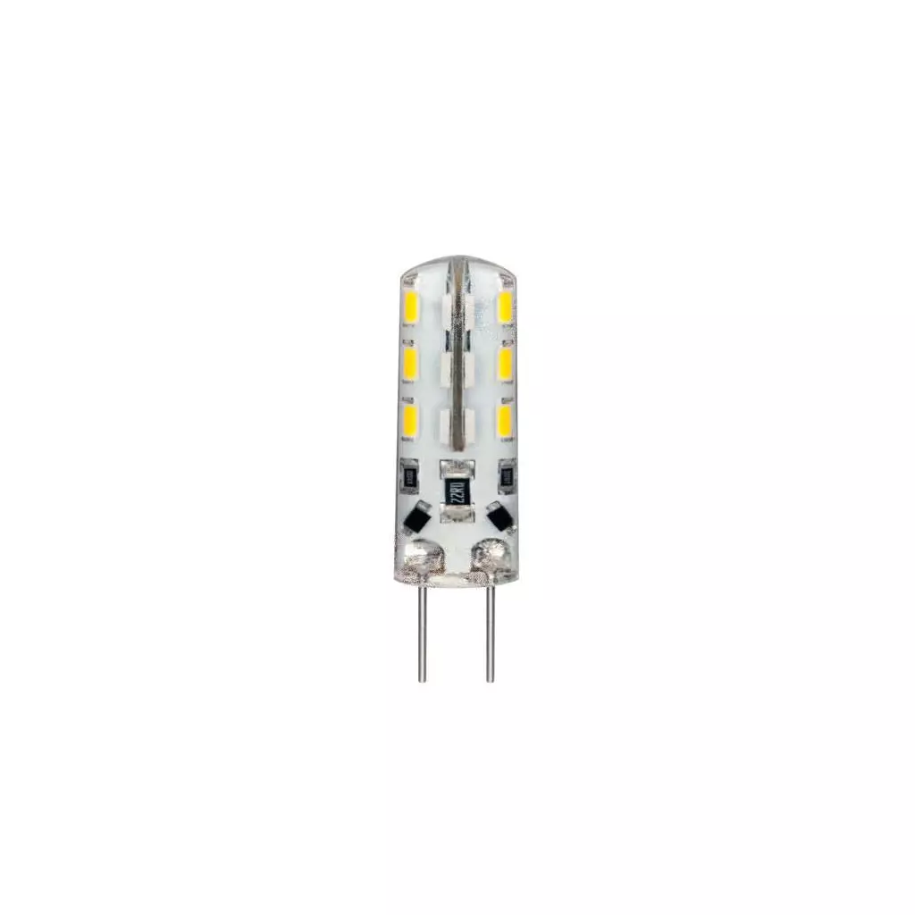 Ampoule LED G4 1,5W 12V dimmable blanc chaud 3000ºK Blister 5 pcs