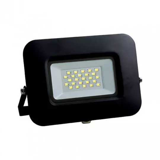 Projecteur LED Intérieur/Extérieur Extra Plat Blanc Froid 10W, 20W, 30W,  50W - 20 Watts/1940lm /~176W