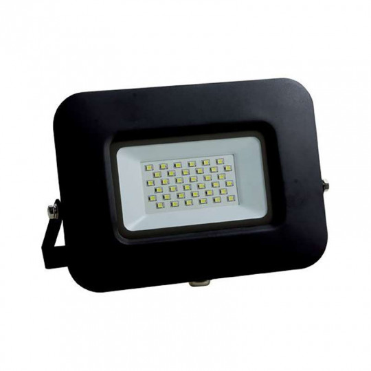 Spot extérieur à piquer LED GU10 pour éclairage de jardin - EUROPALAMP -  Noir - 3W - Blanc chaud - Plastique