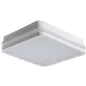 Plafonnier LED 24W étanche IP54 carré côté 260mm Blanc - Blanc Naturel 4000K