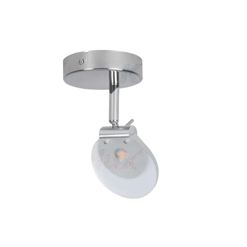 Luminaire LED 6W Chrome - Blanc Chaud 3000K